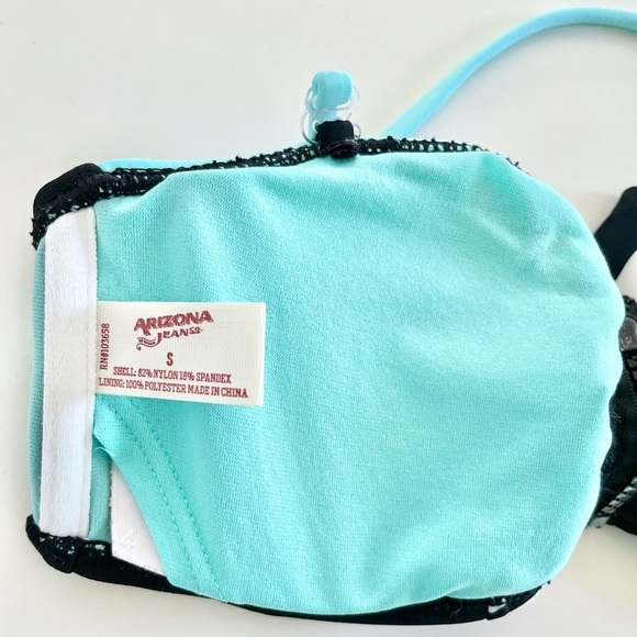 Arizona Jean Co. Convertible Halter Bikini Top - Picture 8 of 12